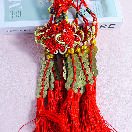 Small Copper Coin Chinese Knot (1) - Image 2