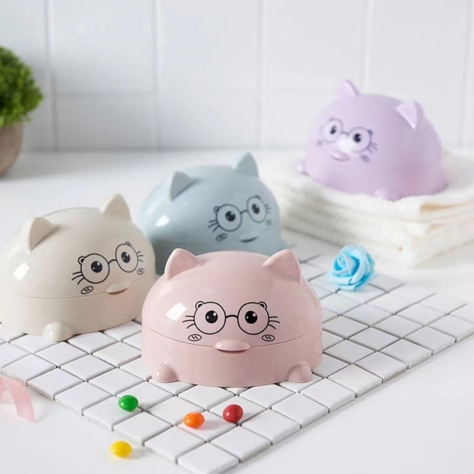 0797 Little Cat Covered Soap Dish - Image 2