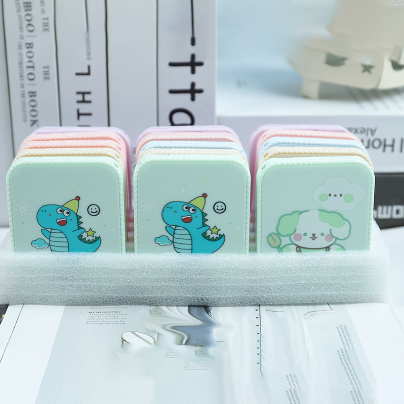 1136 Cartoon Square Folding Mirror (Comb) - Image 3