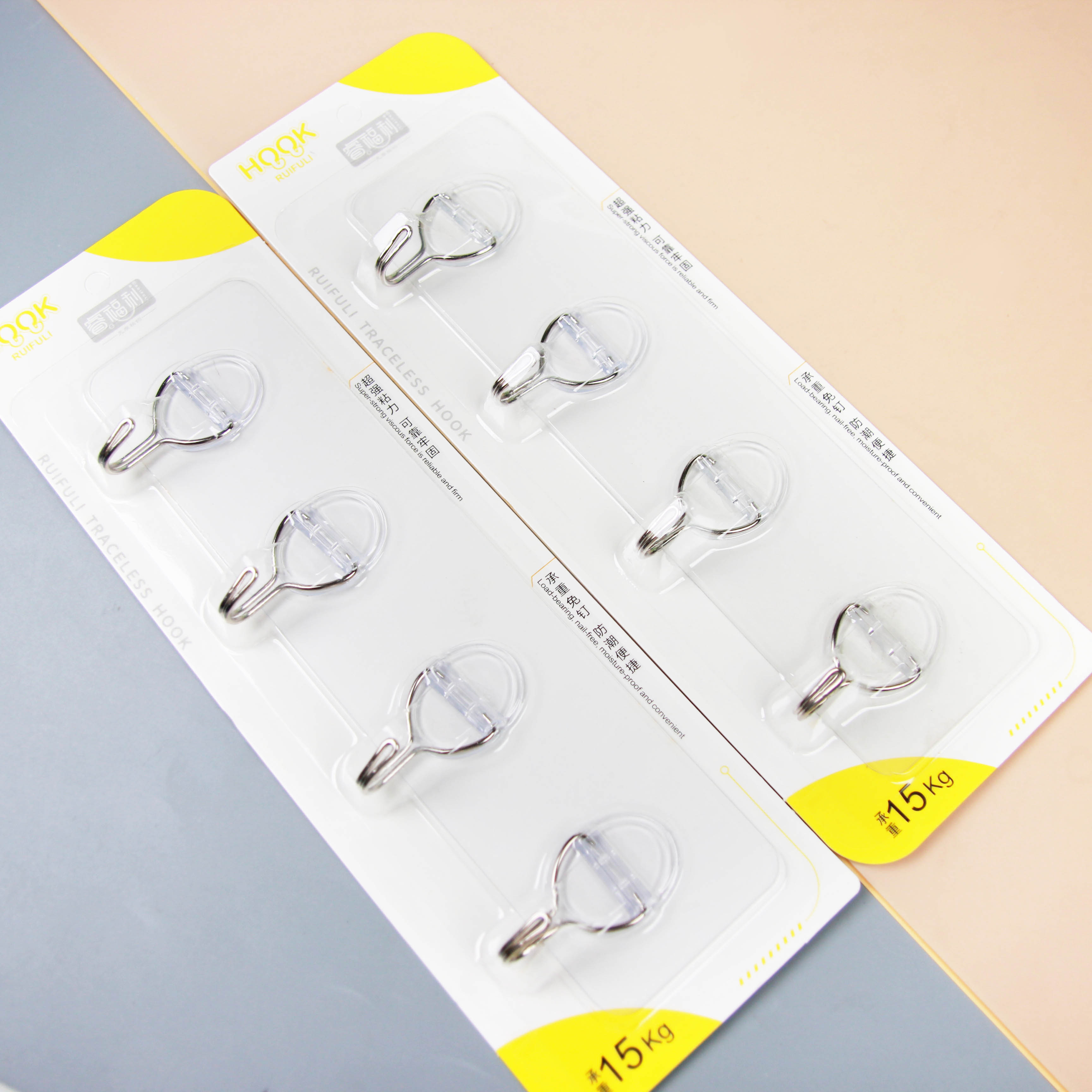 0279 Moomoo Home 4-Connected External Seamless Hook