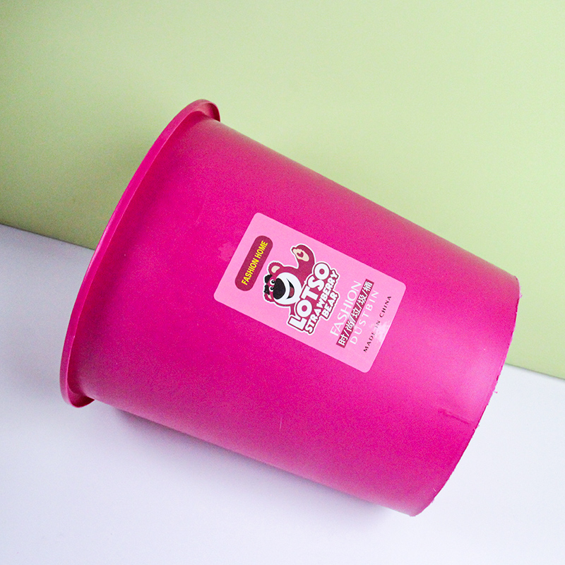 Mingsheng 3088 Strawberry Bear Trash Can - Image 2