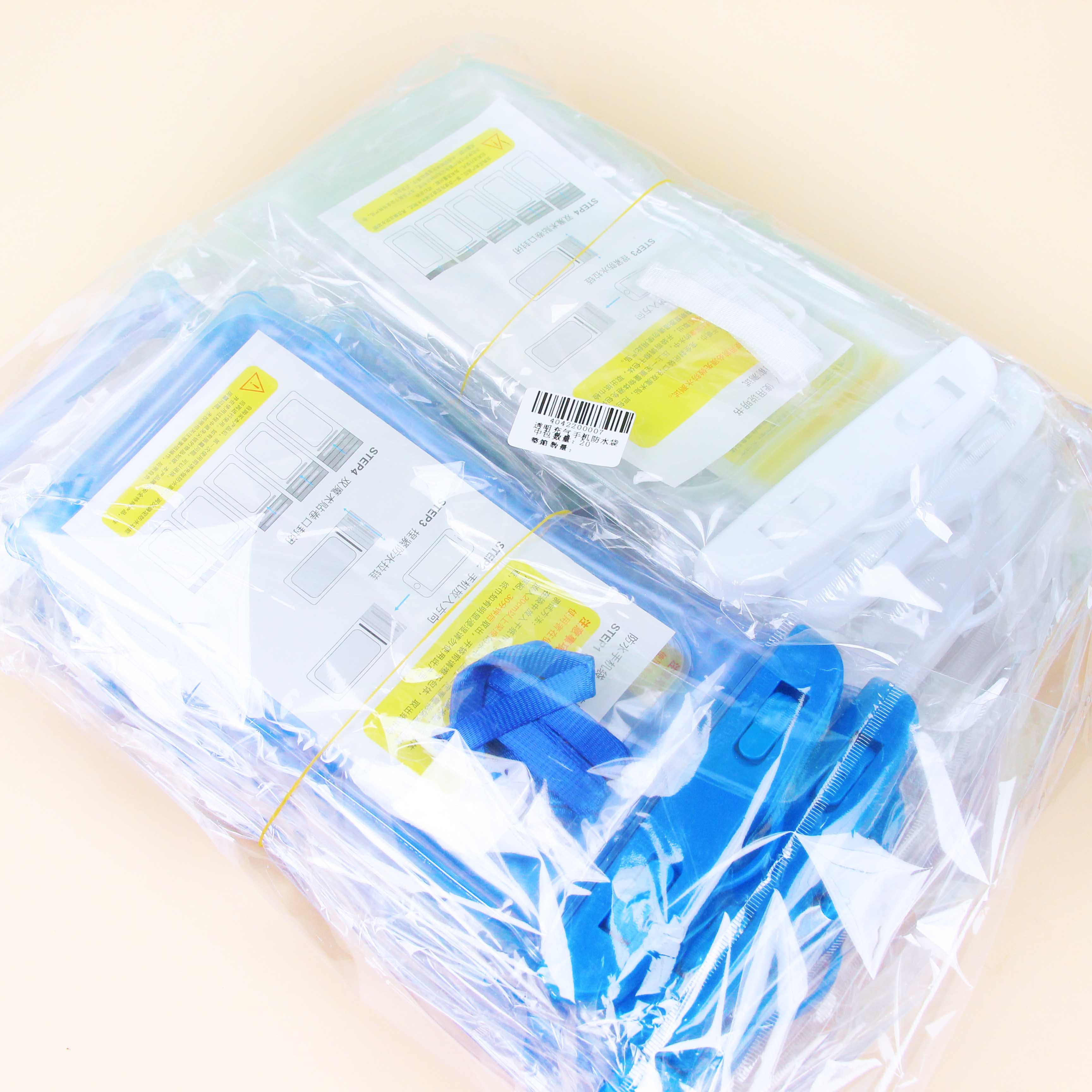 Transparent Inflatable Cellphone Waterproof Bag