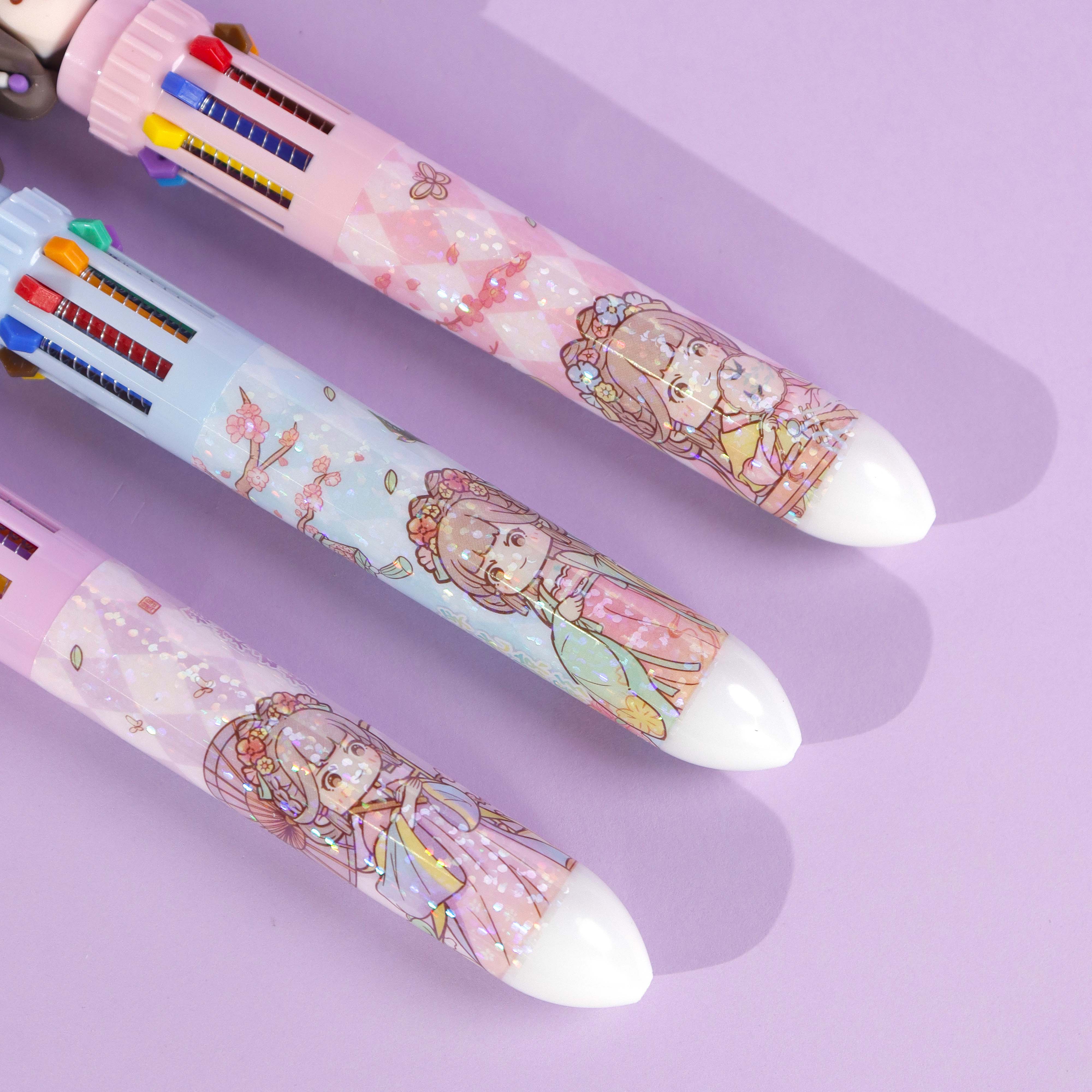 XX-6628 Tang Palace Banquet Ten Color Hand Account Pen