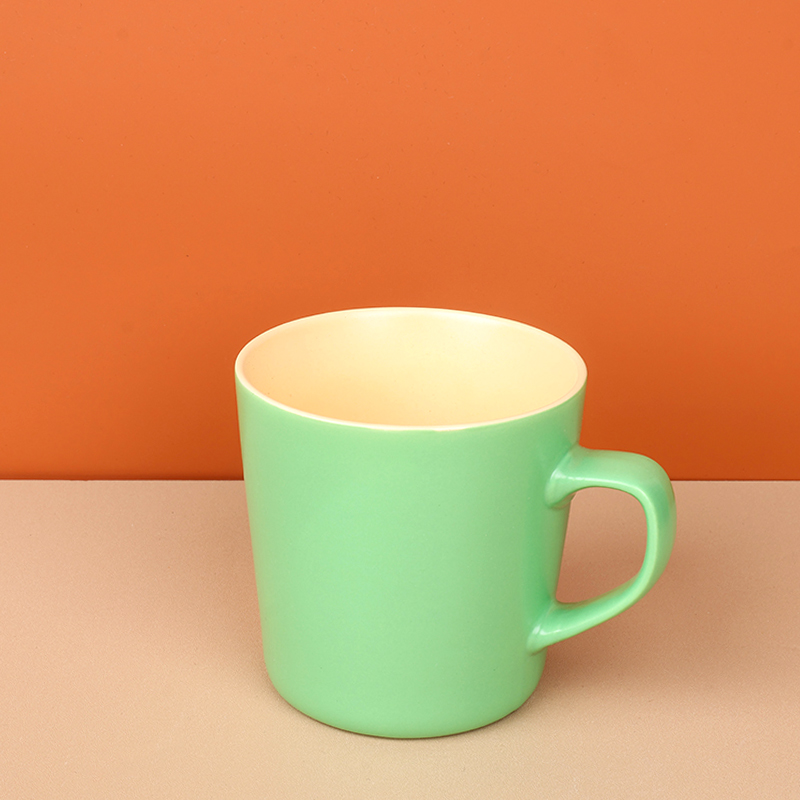 C7002 color glaze ceramic cup - Image 3