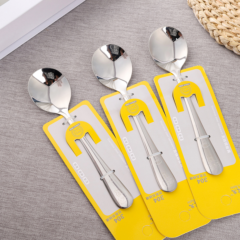 6430 crown rabbit 304 fubao 2 round spoon