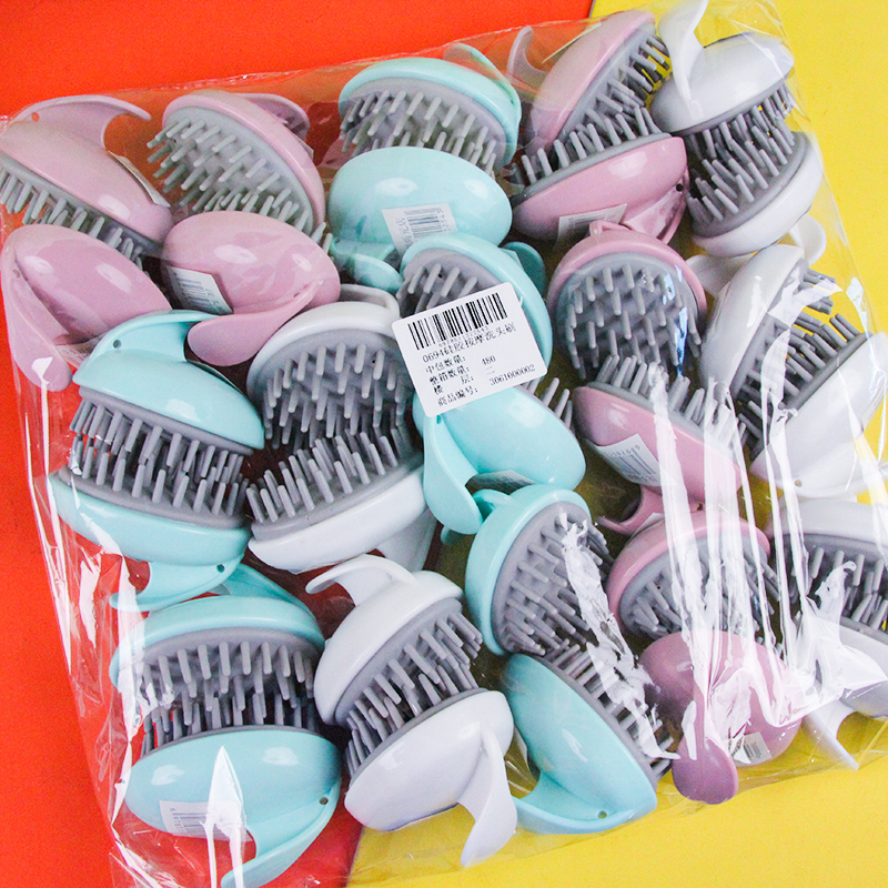 0694 Silicone Massage Shampoo Brush - Image 3