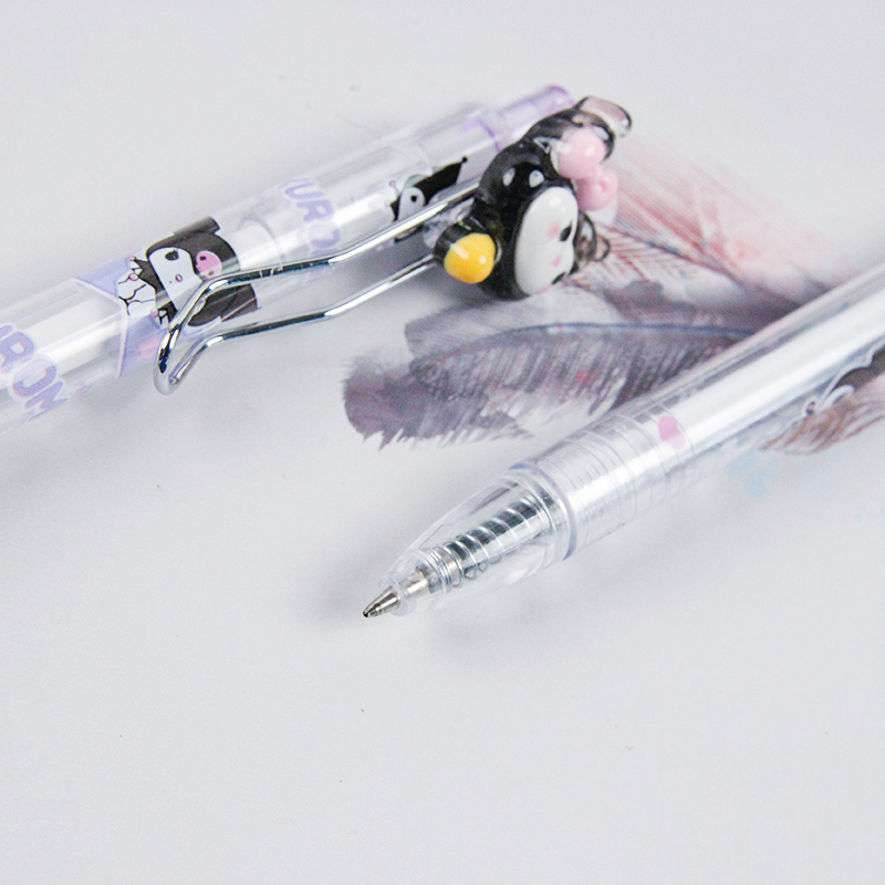 6331-1 Kuromi Retractable Gel Pen