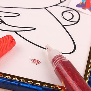 Gold Glitter 4 Pens A - Image 3