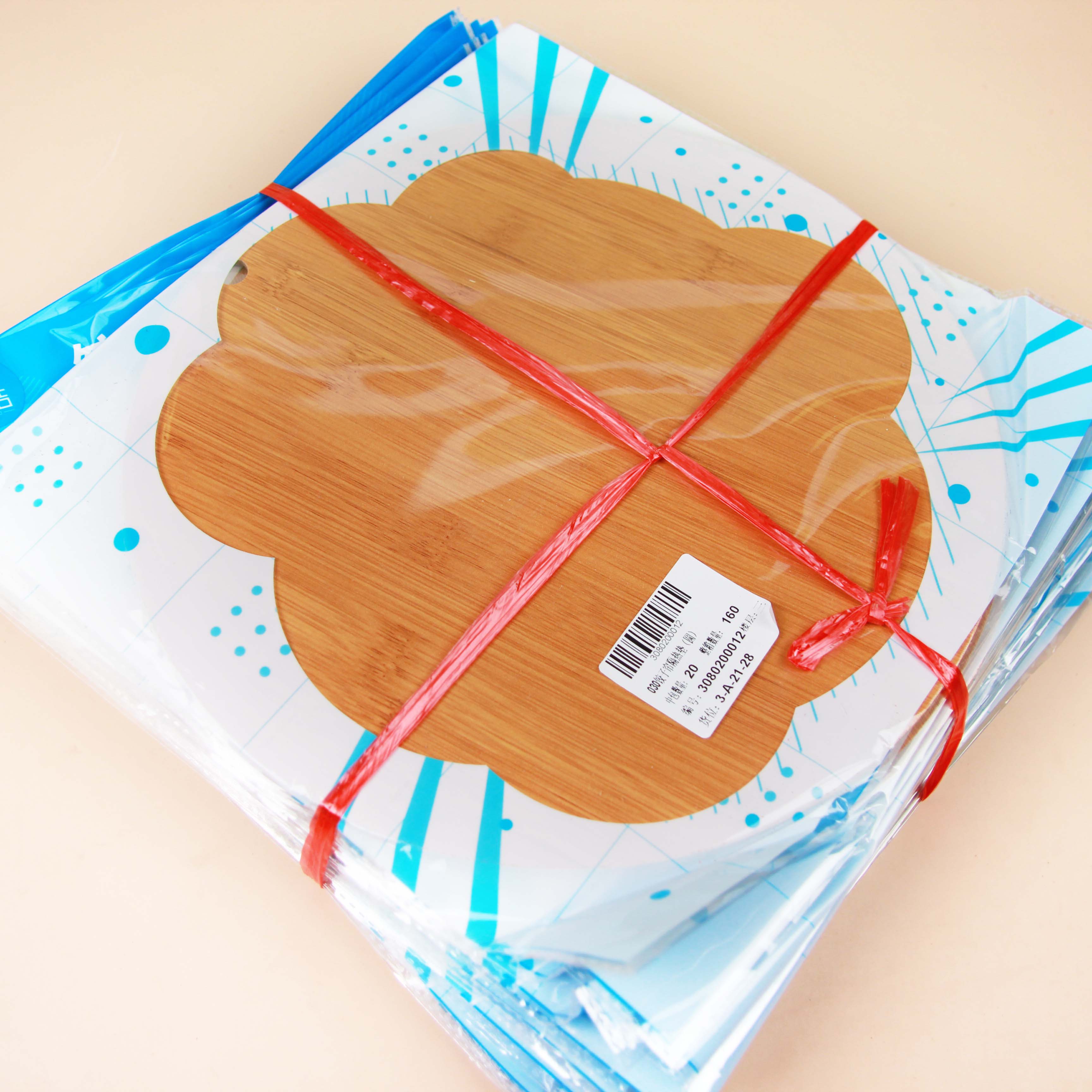 030 Bamboo Dumpling Heat Insulation Holder (Round) - Image 2