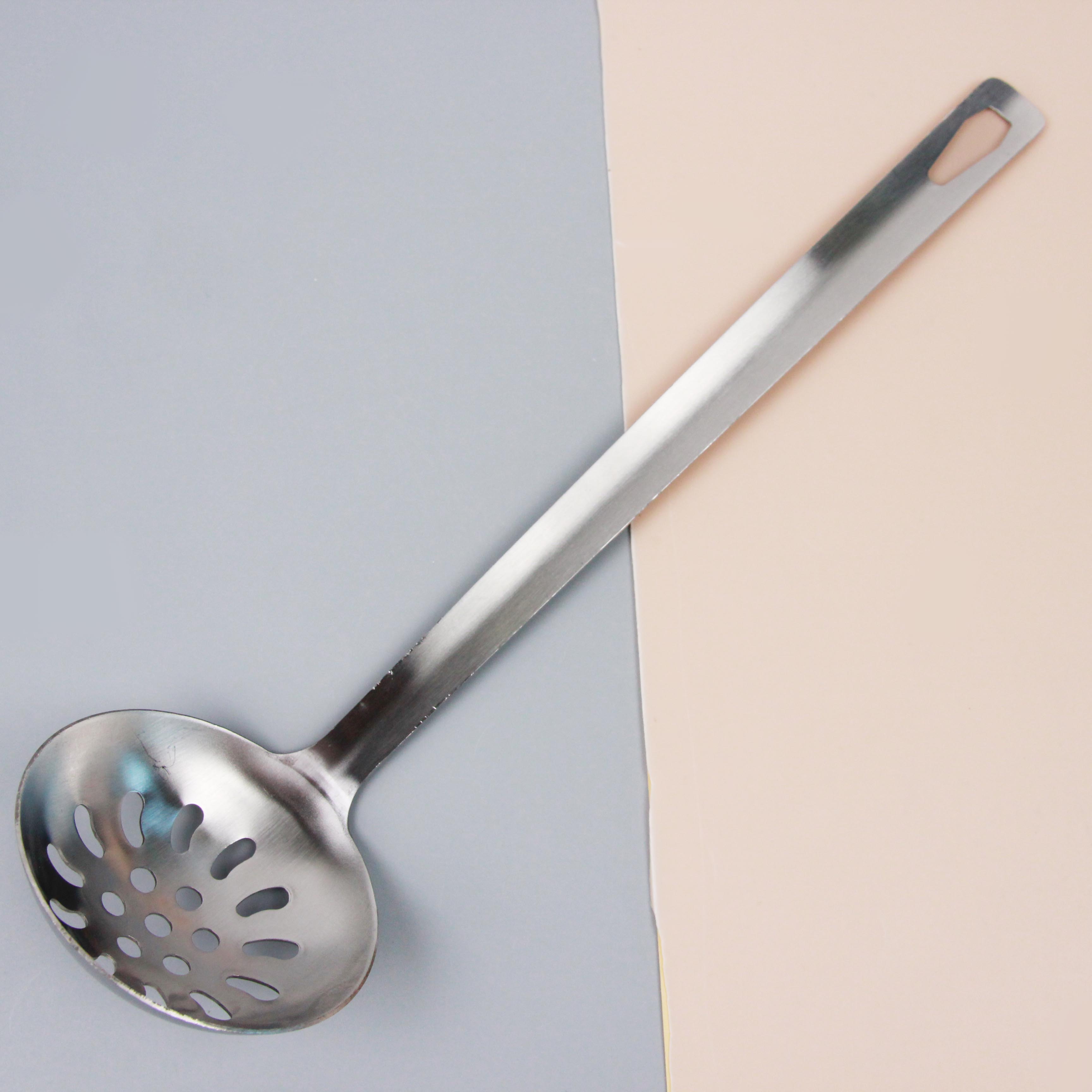 Shunya 7Cm Stainless Steel Spoon (With Holes)