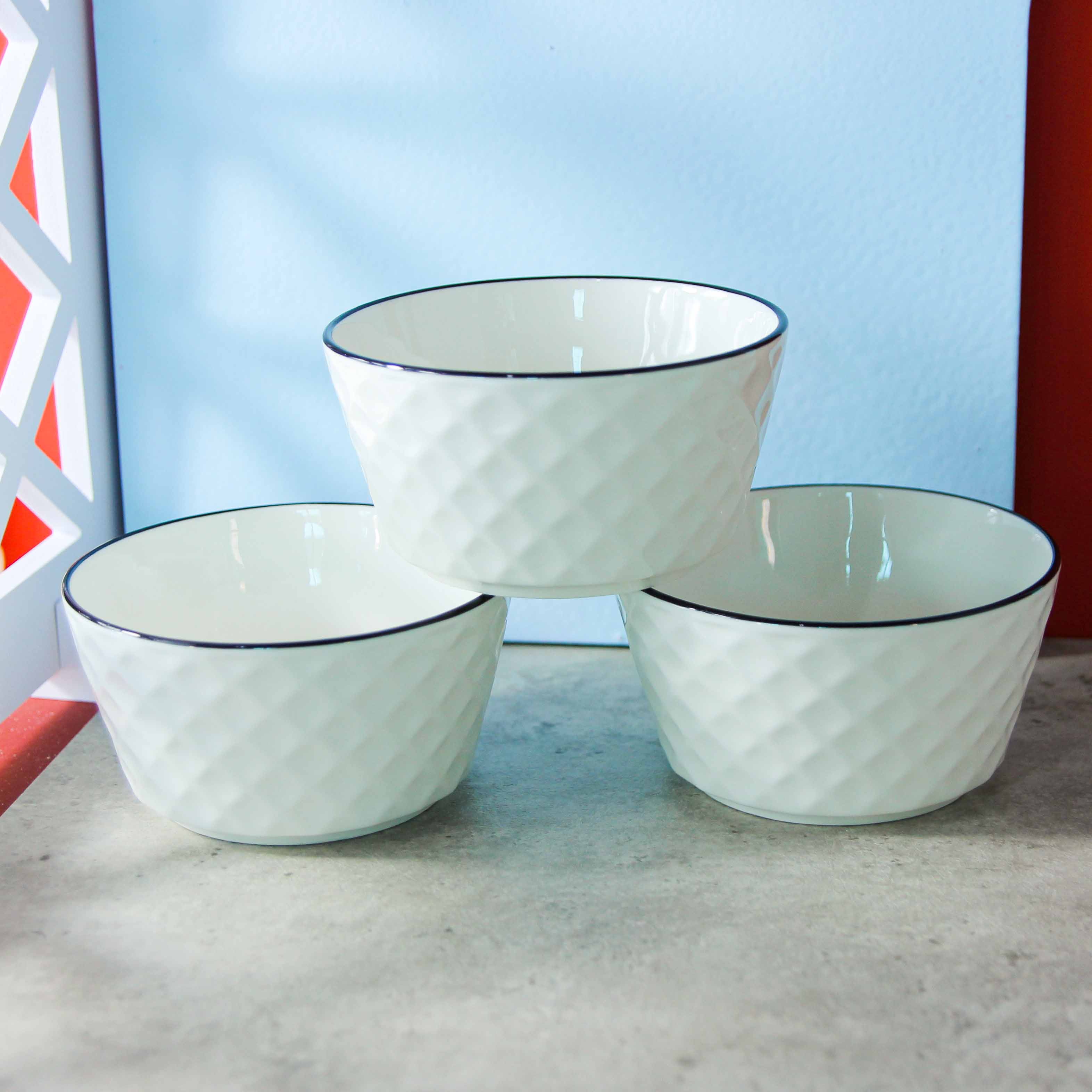 4.5-Inch Diamond Rose Bowl - 이미지 3