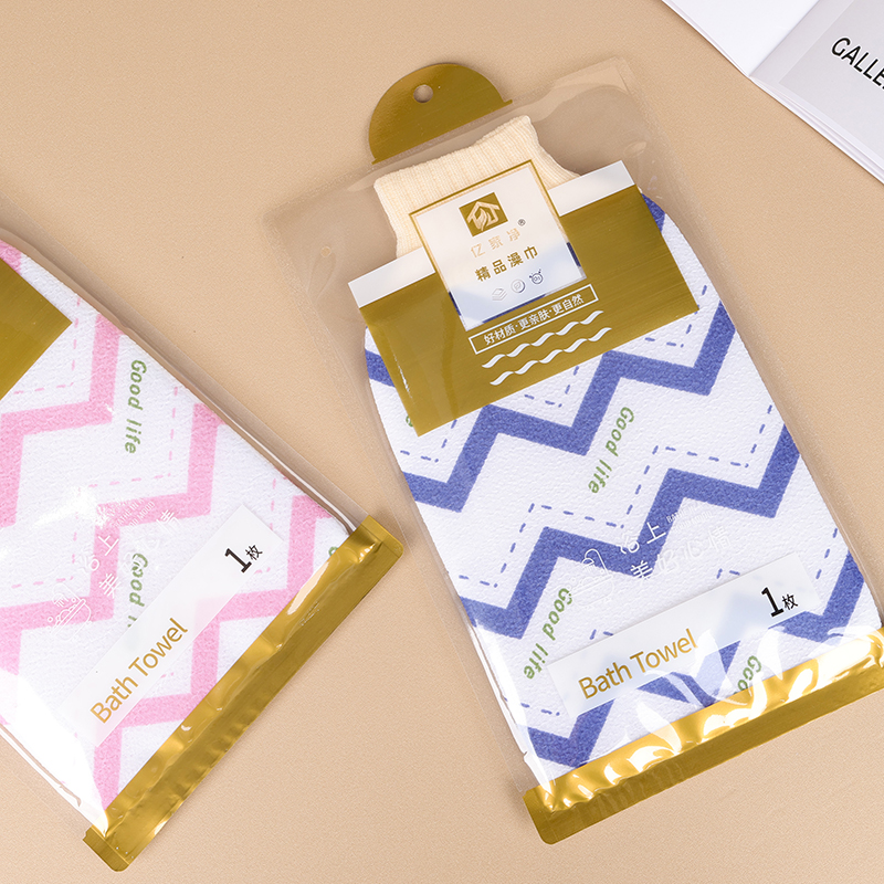 182 large water pattern bath towel - Image 2