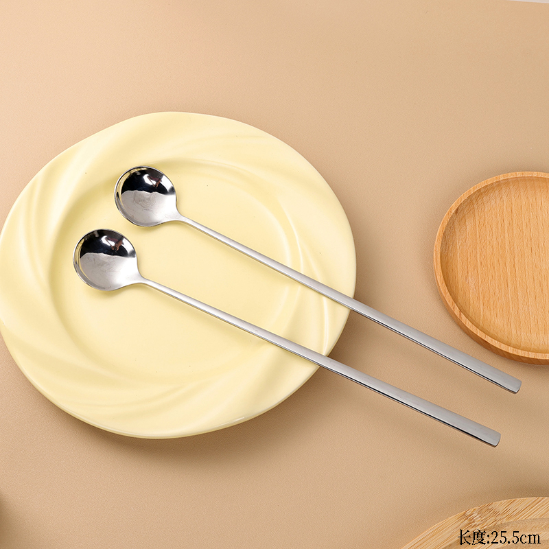 Medium Korean-style round spoon