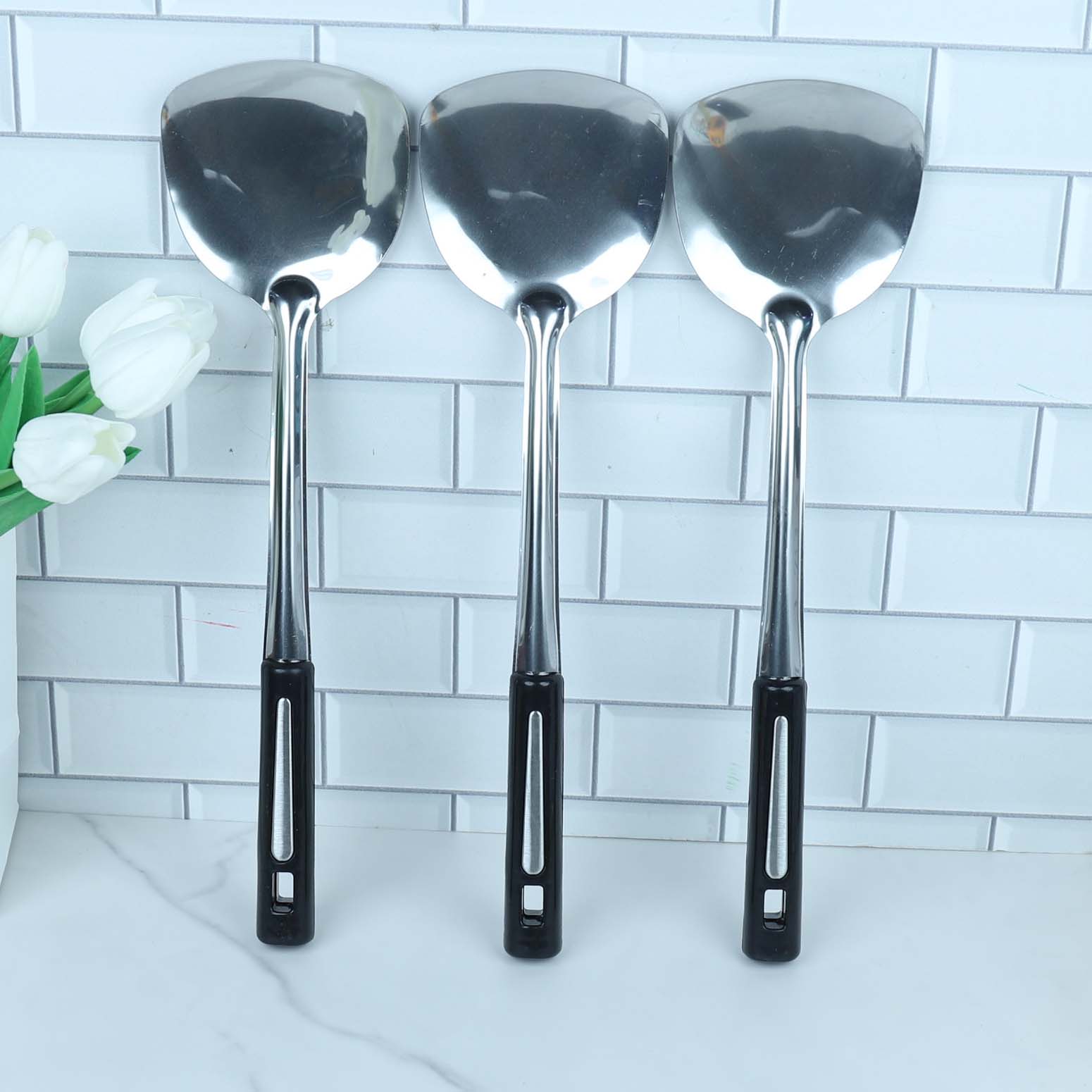 Matte Stainless Steel Spatula