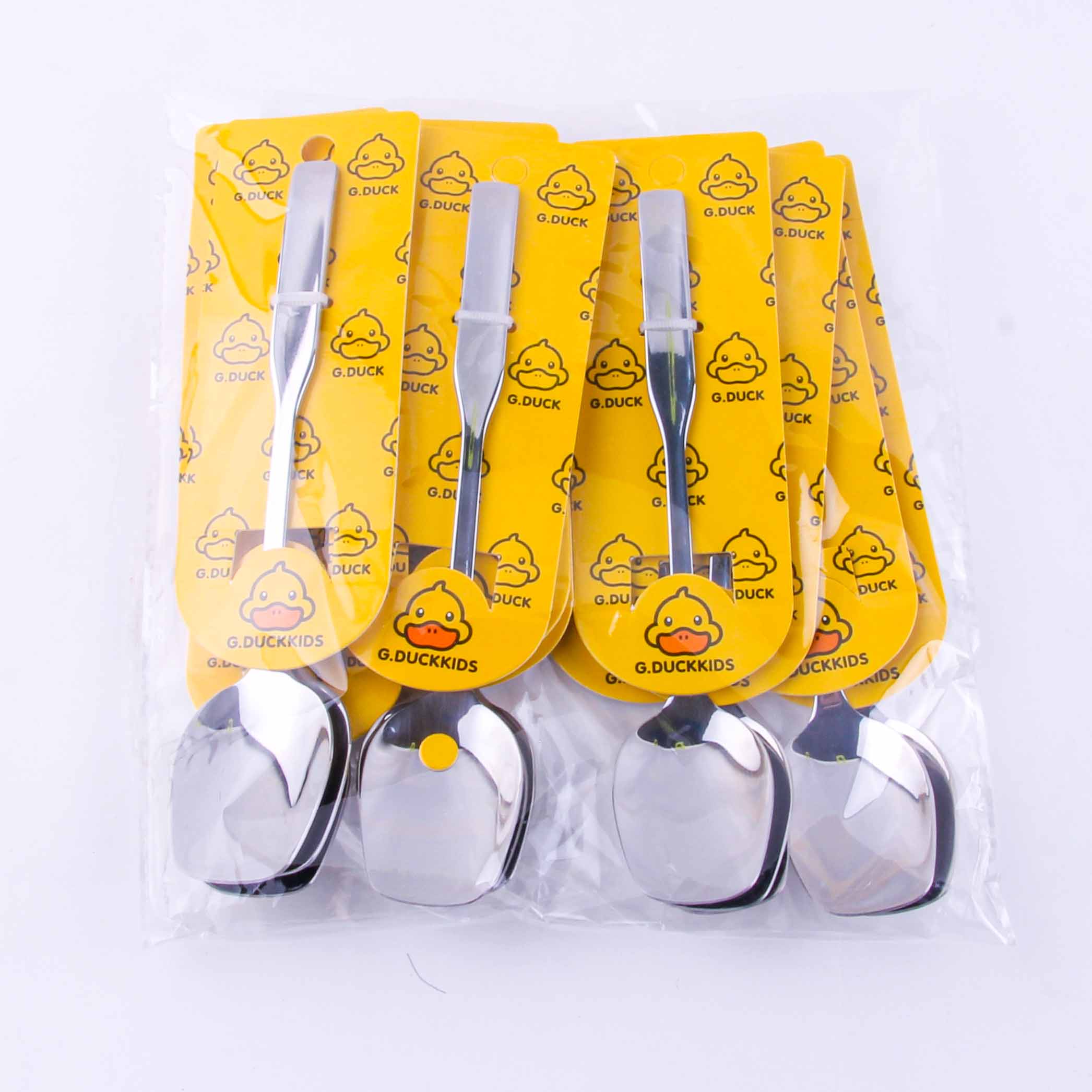 Sl02 Little Yellow Duck Double-Sided Square Spoon - Image 3