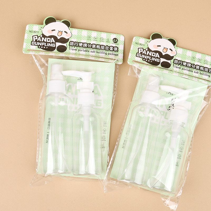 B011 calf youchuang-flower spray pressure suit (100 ml75ml) transparent