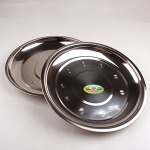 28Cm Stainless Steel Deep Plate - Image 2