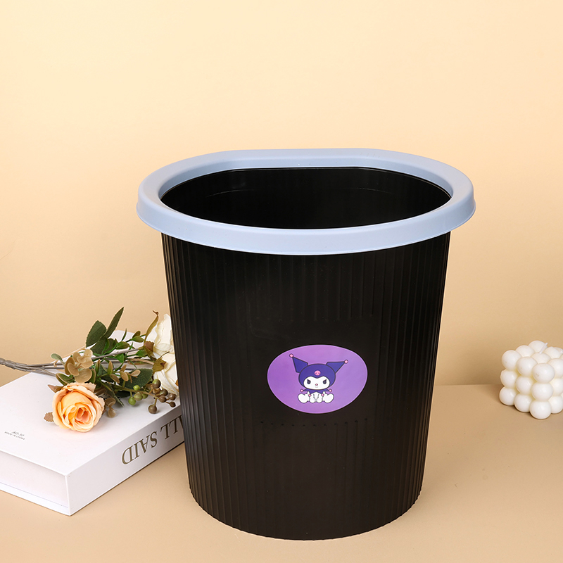 1008 black pressure ring trash can
