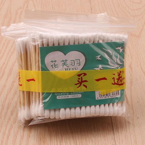 1+1 Bagged Cotton Swabs