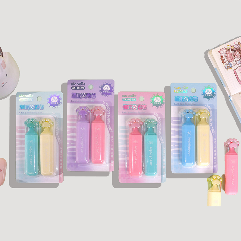 Xx-067* Two Fluorescent Pens (Random Style)