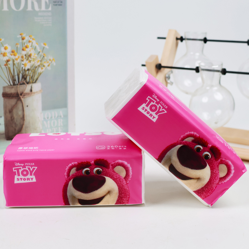 Strawberry Bear Face Towel (180*139*360)