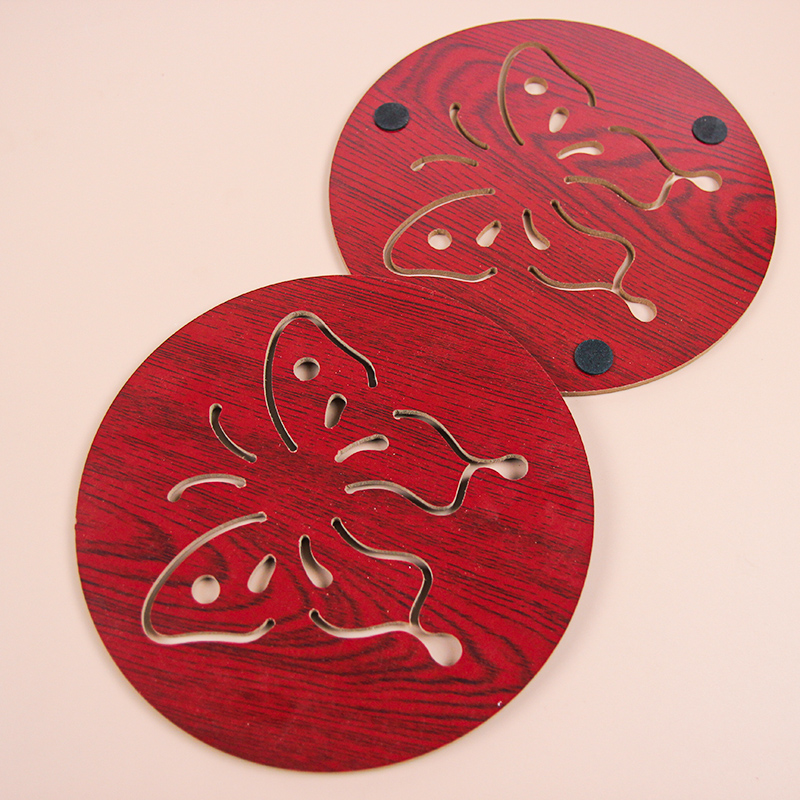 19.5*19.5 Redwood Heat Insulation Pad - Image 2