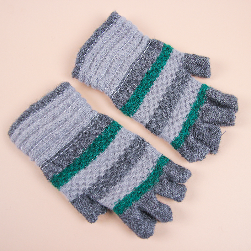 New Inverted Men'S Half Finger Gloves