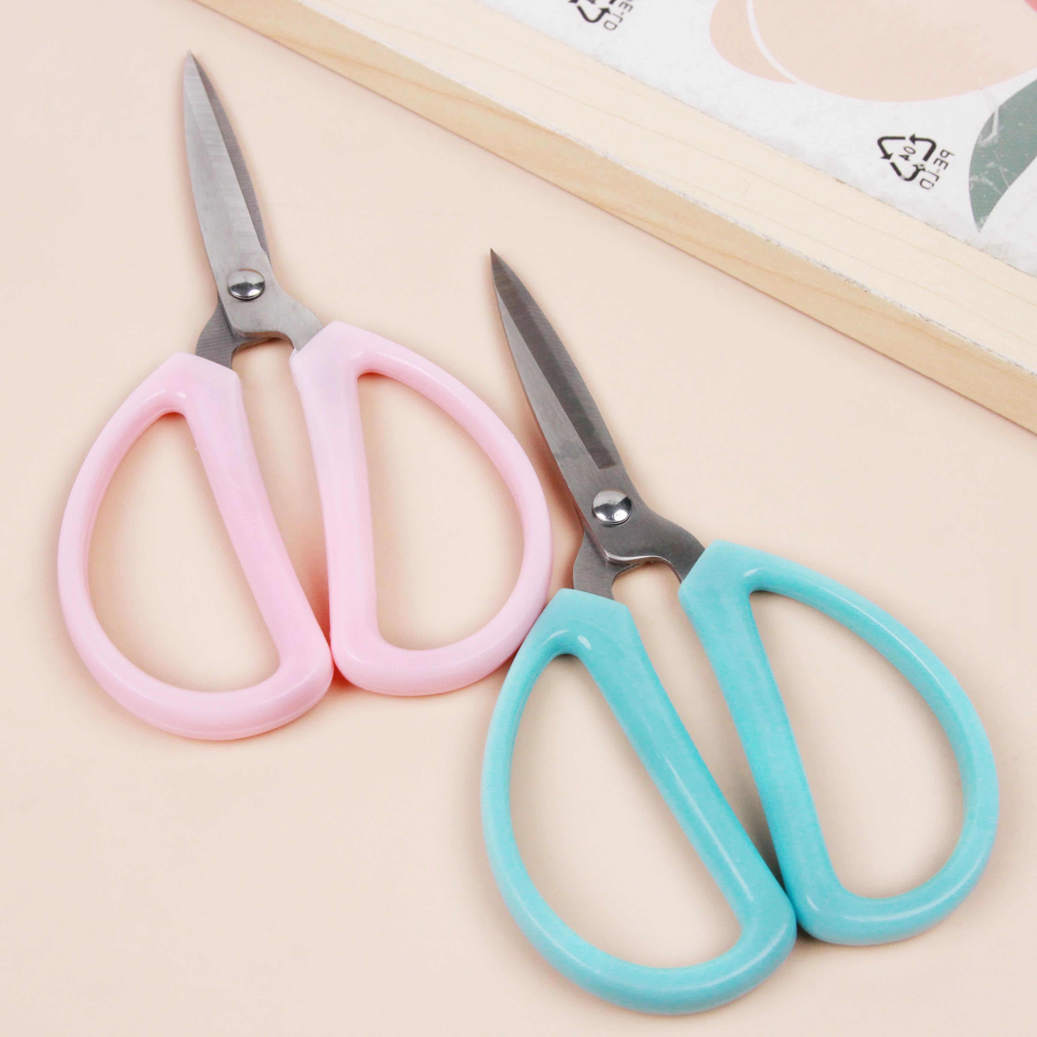 K12 Blue and Pink Mixed Color Home Scissors