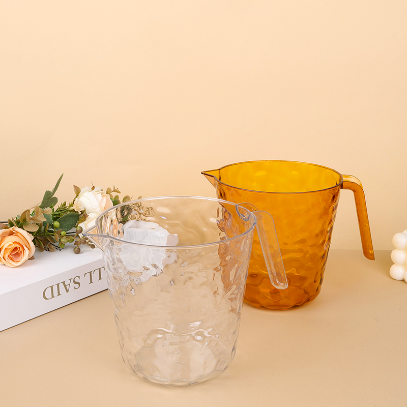 Stacked PET crystal cup with 8189 force