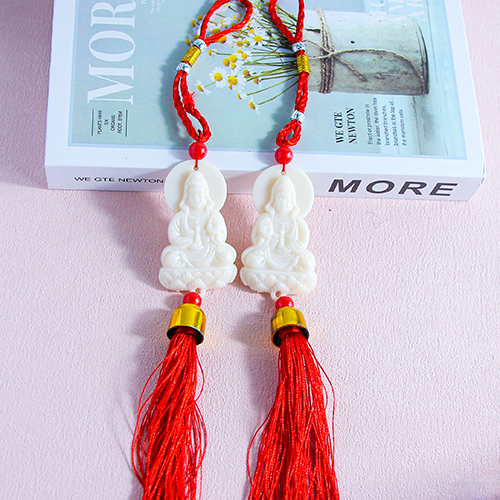 Ivory Guanyin Chinese Knot (1) - 이미지 2