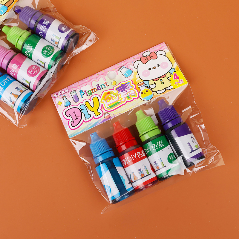 Lele Wen Chuang Children's DIY Pigment (4 Mixed Colors)