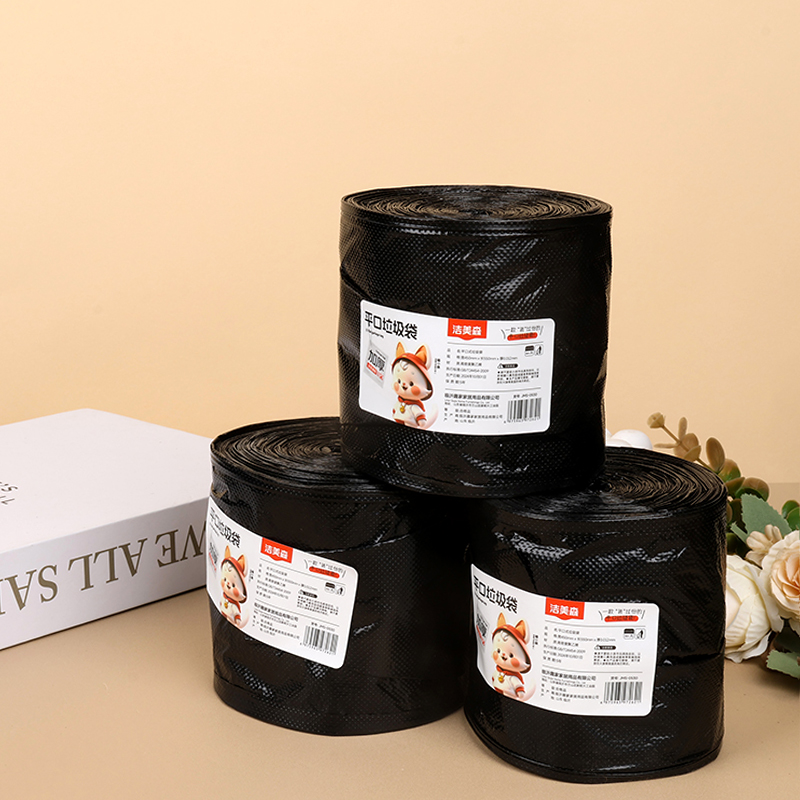 0530 thick flat garbage bag (black/22)