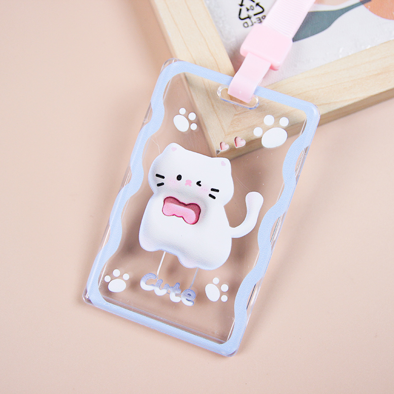639 Acrylic Card Holder (Long)