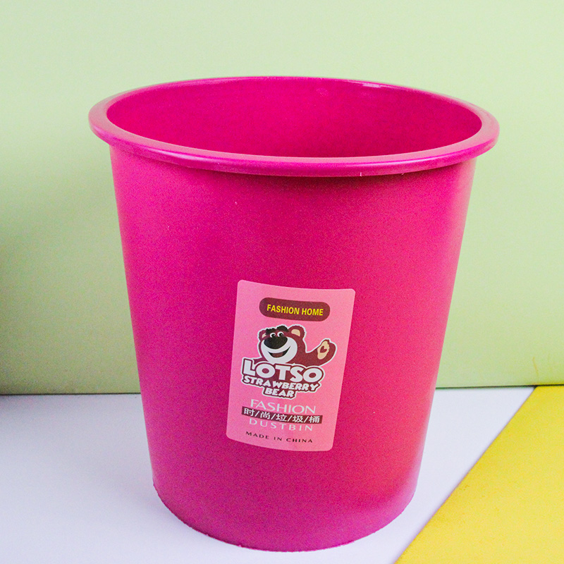 Mingsheng 3088 Strawberry Bear Trash Can