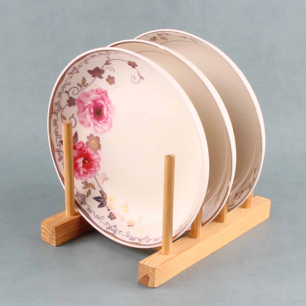 Azalea 7-inch shallow dish (random pattern)