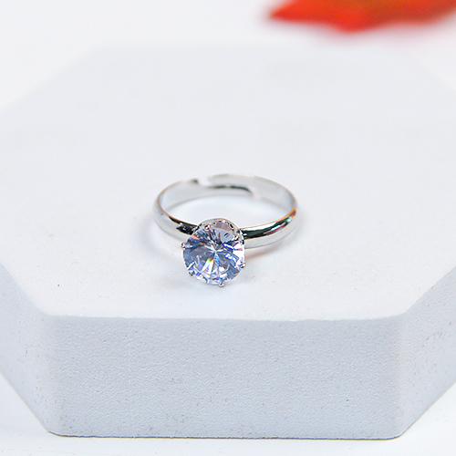 Rhinestone Ladies' Ring - 图片 4