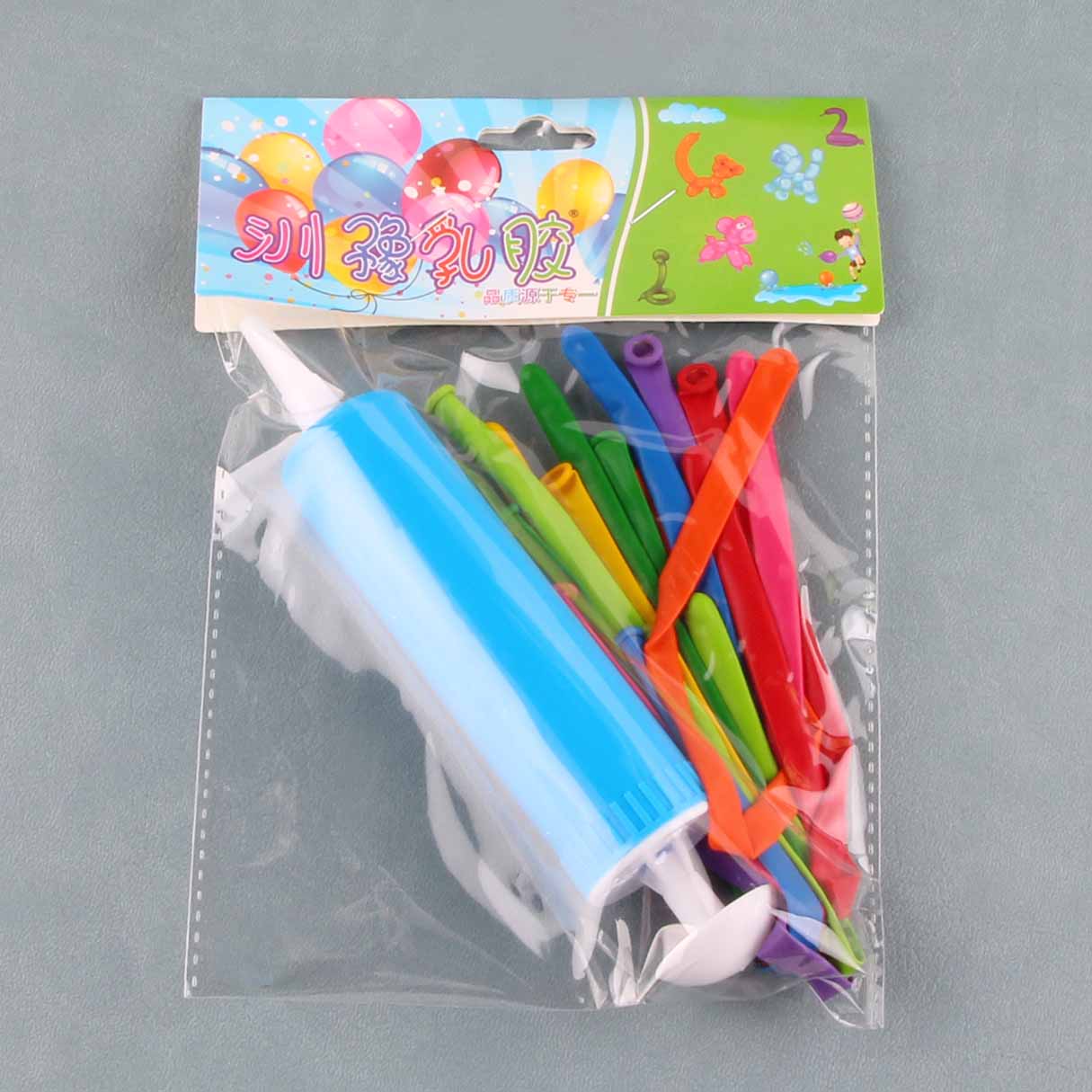 Header Cards Packaging Long Air Cylinder + Balloon