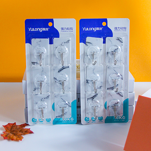 Yulong 8127 Six-Link Stone Pattern Sticky Hook