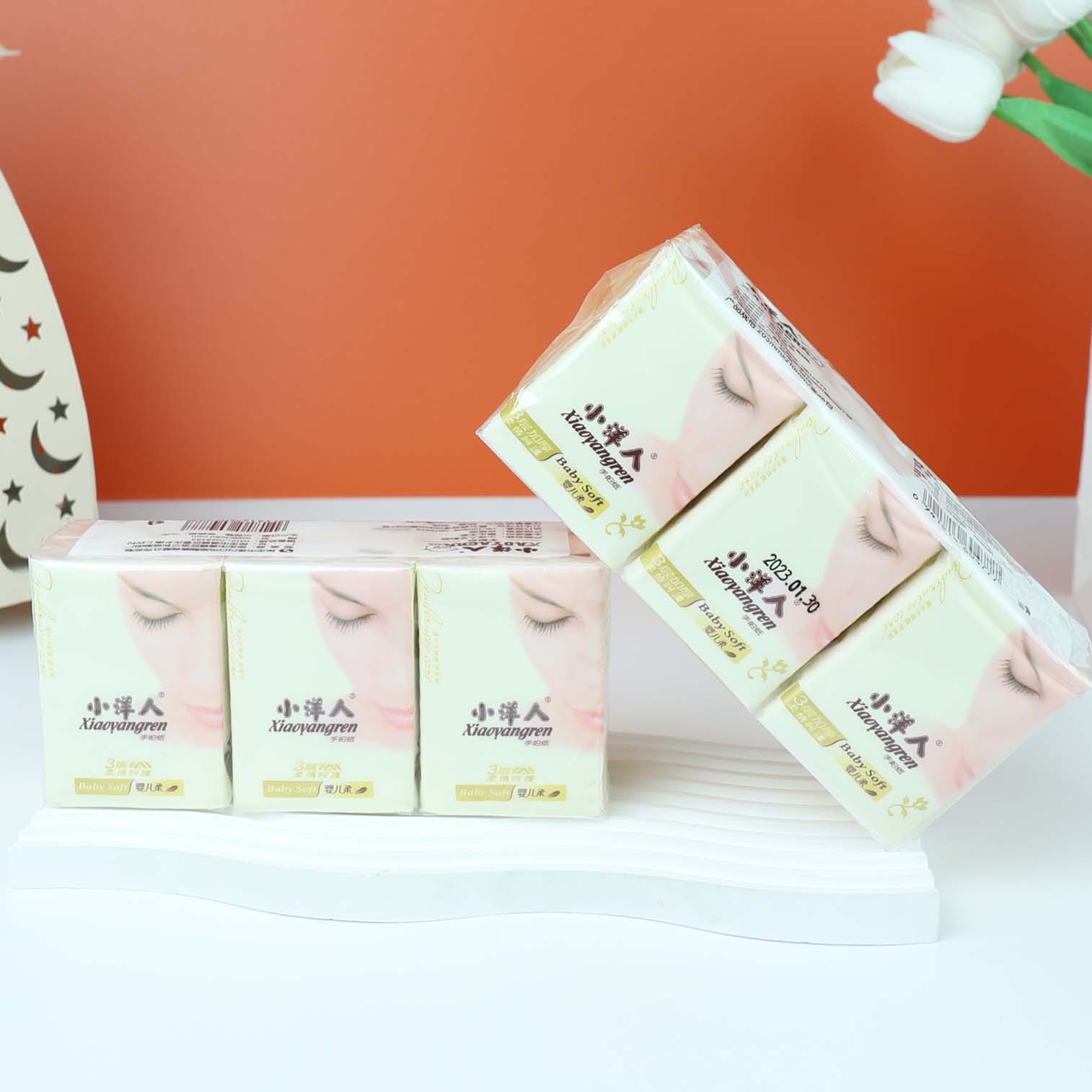 Little Foreigner Handkerchief (6/Pack)