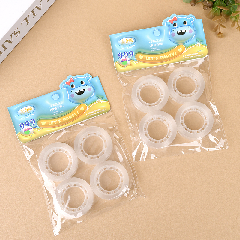 Heshun elevator 4 transparent adhesive tapes