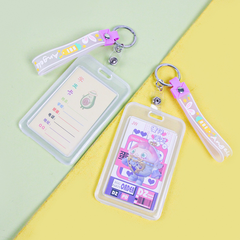 621 Waterproof Card Holder (Jelly Color Short Rope)