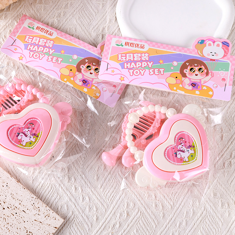 Chess Yu 731 Peach Heart Bag Mirror Comb suit