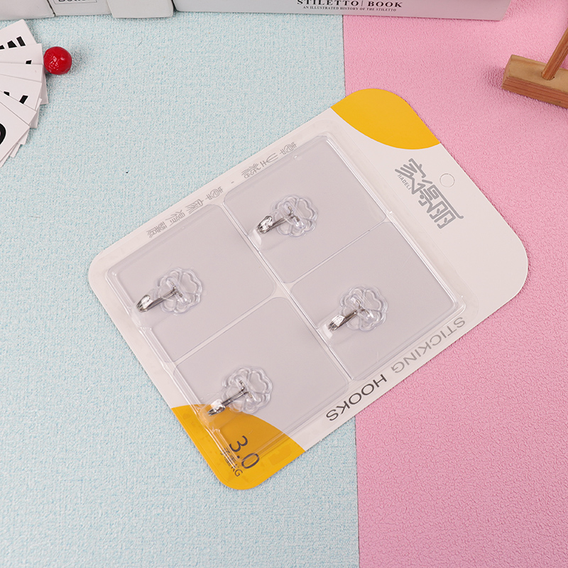 Jdl-919 Four Transparent Traceless Hooks