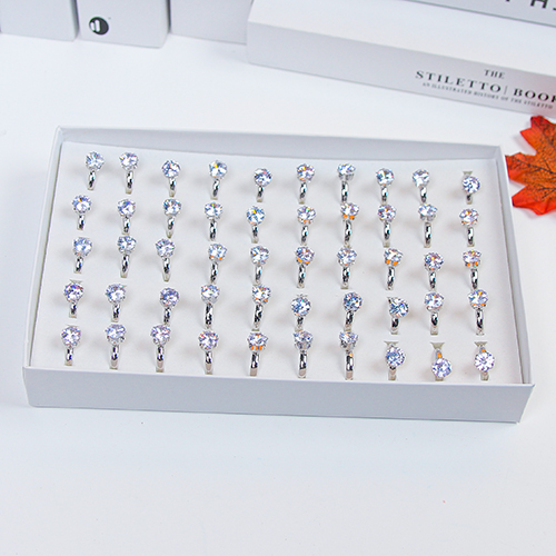 Rhinestone Ladies' Ring - 图片 3