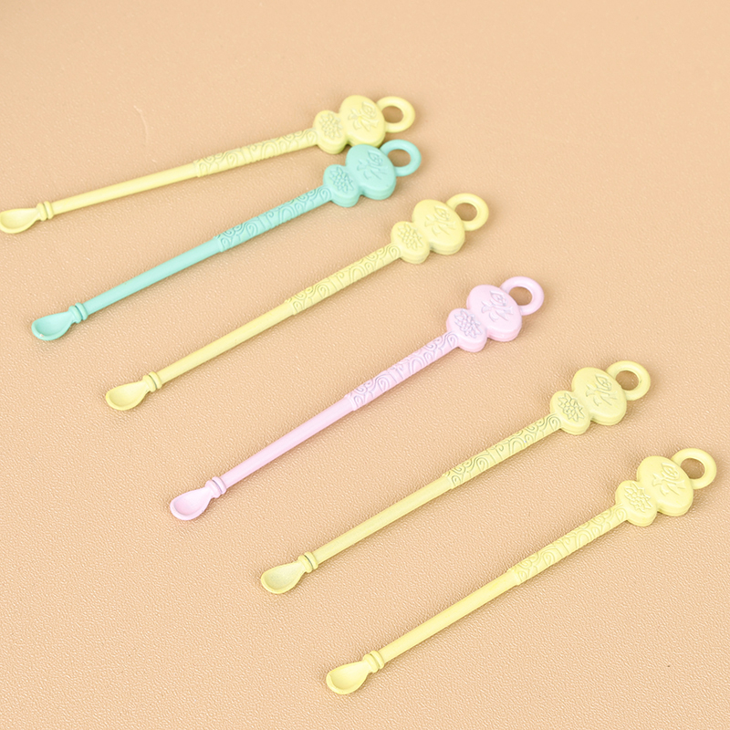 Boxed Alloy Macaroon Ear Digging Spoon