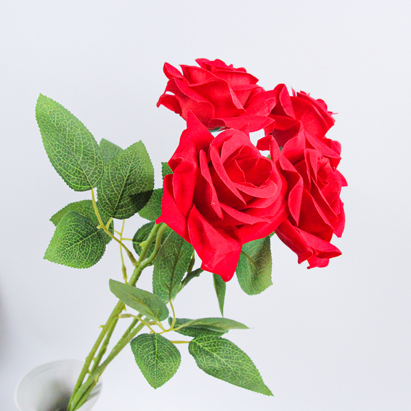 Artificial Velvet Rose