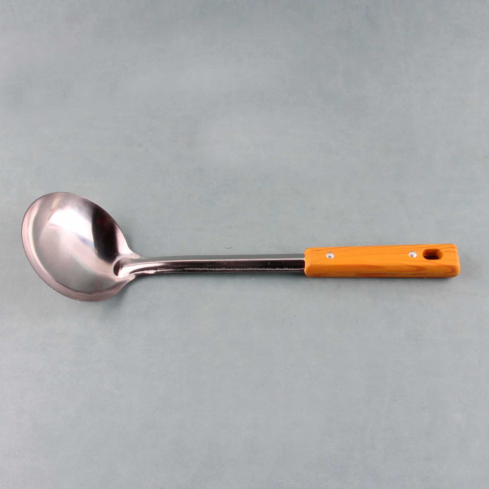 Wood grain double nail spoon (with magnetic)