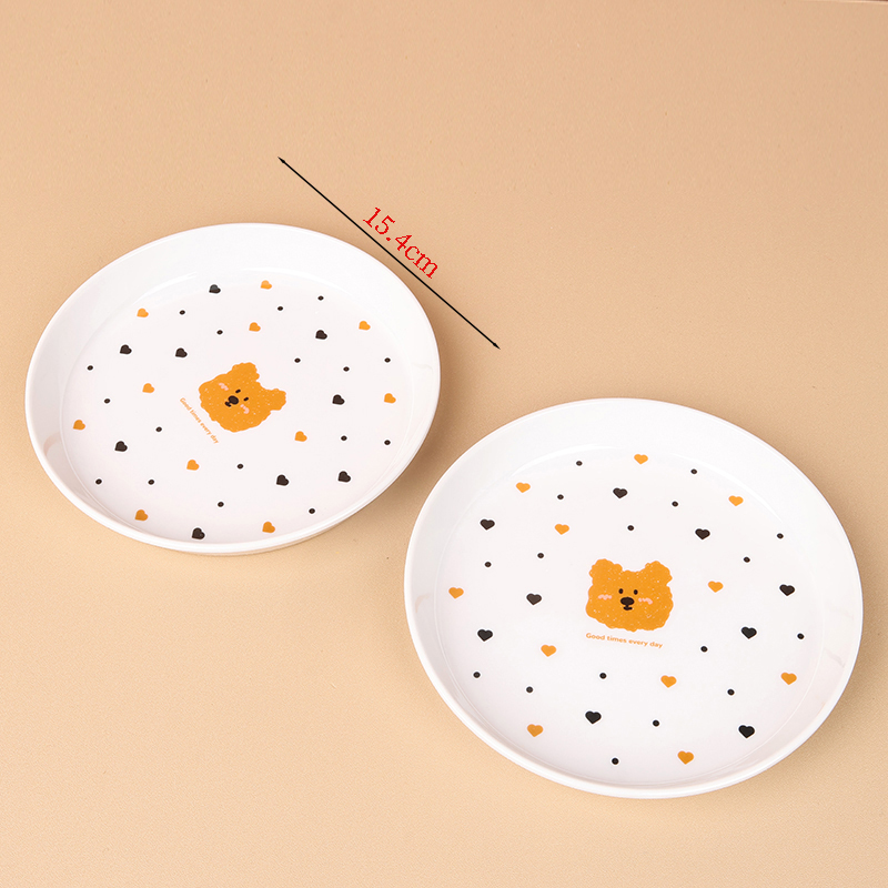 XC4947 round spit bone disc (pattern random) (food grade)