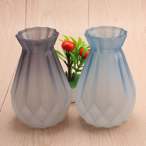 Diamond Frosted Flower Vase