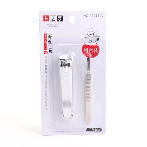 A6211 Nail Clipper Eyebrow Tweezer Combination
